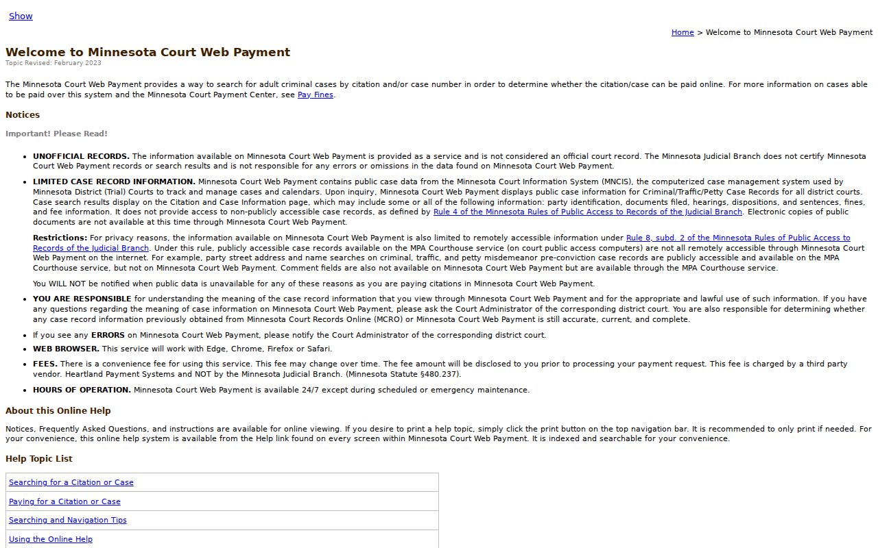 Lake County traffic warrant payment lookup for citations and case numbers