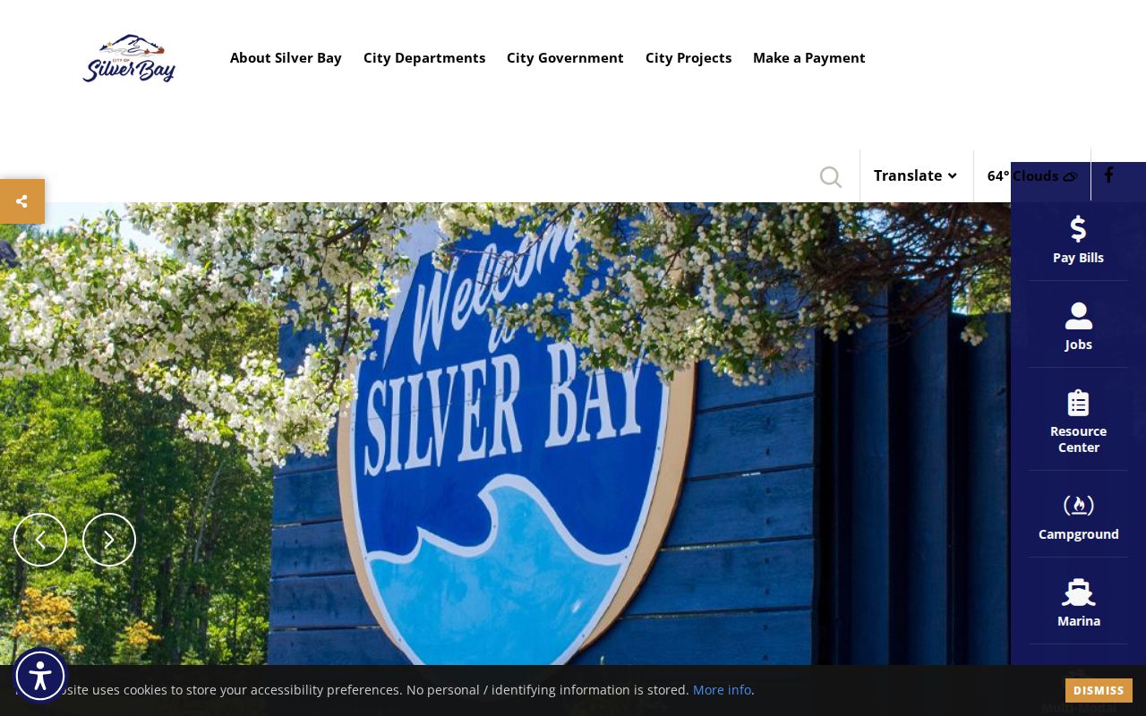Silver Bay city site for Lake County warrant records and police data requests